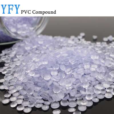 reach certificated rigid transparent pvc granules