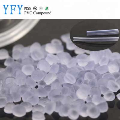 soft clear pvc granules for hoses